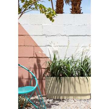 Veradek Demi Long Planter for Outdoor Decor | Durable & Stylish