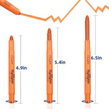 YISAN Bible Highlighters No Bleed,Gel Highlighters,Dry Highlighters,Crayon Marker Pens for Bible Study Journaling,Bible Accessories,8 Assorted Colors 20222