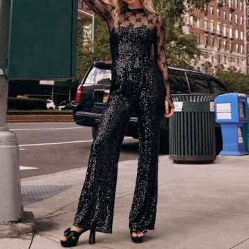 Chic See Through Long Sleeve Layering Top for Women - Floral Lace Tee Shirt