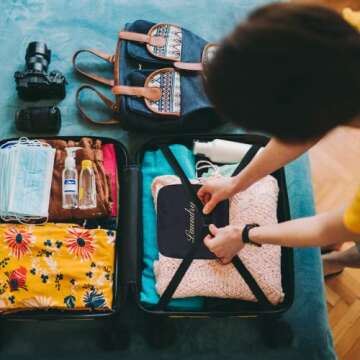 Travel Fanatics Laundry Bag - Compact & Durable Travel Essential