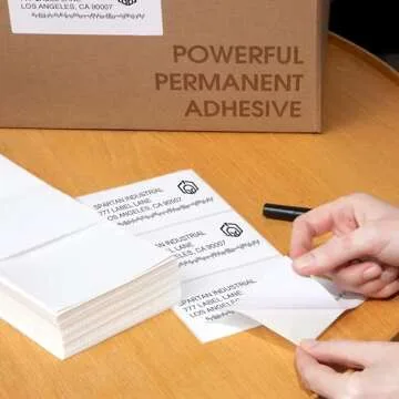 Spartan Industrial Direct Thermal 4" X 6" Fanfold Green Shipping Labels | (500 Total 4x6 Fan-fold Labels) | Compatible with Rollo, Munbyn, Zebra Thermal Printers | Commercial Grade and Professional