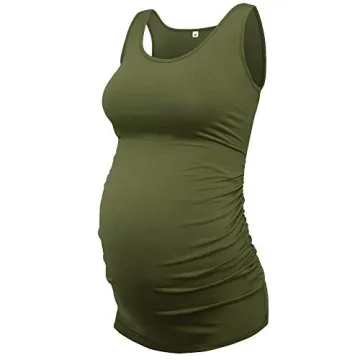 Comfortable Maternity Tank Tops for All Stages 3 Pack