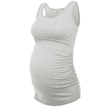 Comfortable Maternity Tank Tops for All Stages 3 Pack