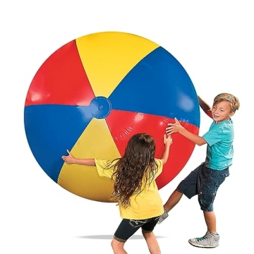 Giant Inflatable Beach Ball for Summer Fun and Games