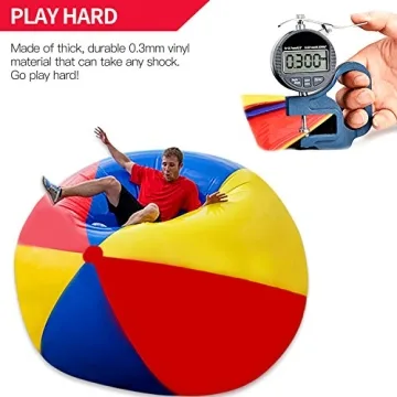 Giant Inflatable Beach Ball for Summer Fun and Games