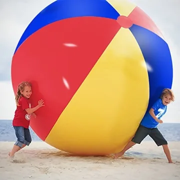 Giant Inflatable Beach Ball for Summer Fun and Games