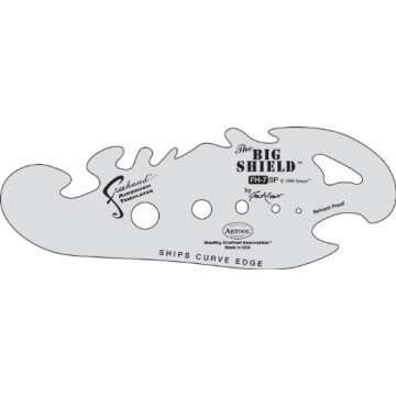 Artool Freehand Template #7 – Precision Airbrush Tool for Creativity