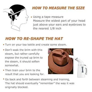 Lisianthus Womens Classic Wool Fedora with Belt Buckle Wide Brim Panama Hat A Brown Buckle-Light Grey