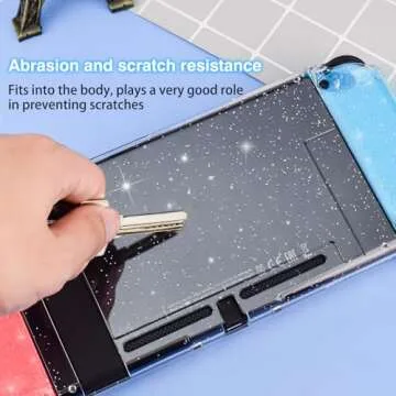 DLseego Dockable Glitter Case for Nintendo Switch