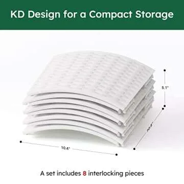 HarcoHome Round Rattan Christmas Tree Collar Wicker Christmas Tree Ring Skirt Base Cover Christmas Decorations for Xmas Tree Plastic Wicker 25.6" Bottom Diameter and 10" Height (Red)