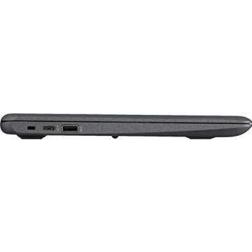 HP Flagship Chromebook, 11.6" HD (1366 x 768) Display, Intel Celeron Processor N3350, 4GB LPDDR2, 32GB eMMC, Chrome OS, HD Graphics 500, 11A-NB0013DX, Ash Gray