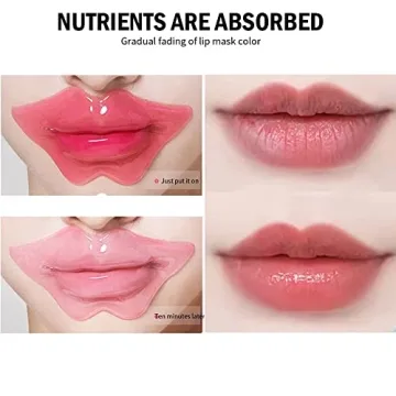 Yeweian 20Pcs Collagen Lip Mask for Moisturizing Care