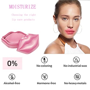 Yeweian 20Pcs Collagen Lip Mask for Moisturizing Care