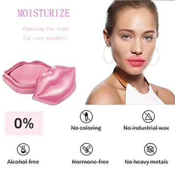 Yeweian 20Pcs Collagen Lip Mask for Moisturizing Care