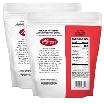 Albanese Family Share Pack with 12 Flavor Gummi Bears