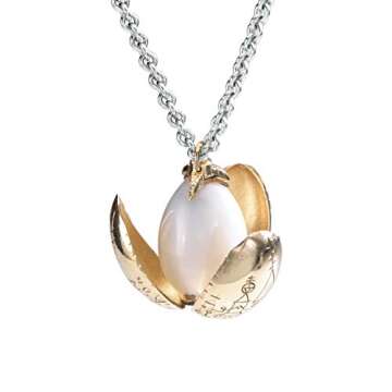 Noble Collection Harry Potter Egg at Heart of Gold Necklace