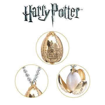 Noble Collection Harry Potter Egg at Heart of Gold Necklace