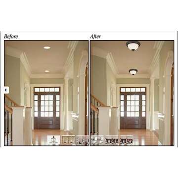 Westinghouse 0101100 Recessed Light Converter, 1, Finished White