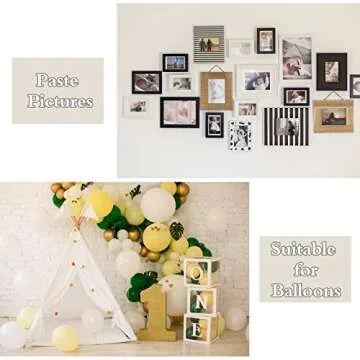 Aneco Double-Sided Clear Sticky Putty for Crafts 200 Pieces