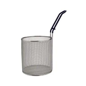 Winco MPN-67 Stainless Steel Small Pasta Boil Basket - Ultimate Cooking Tool for Perfect Pasta.
