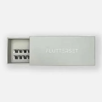 Flutterset DIY Eyelash Extensions Kit - 24 Cluster Lashes