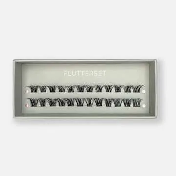 Flutterset DIY Eyelash Extensions Kit - 24 Cluster Lashes
