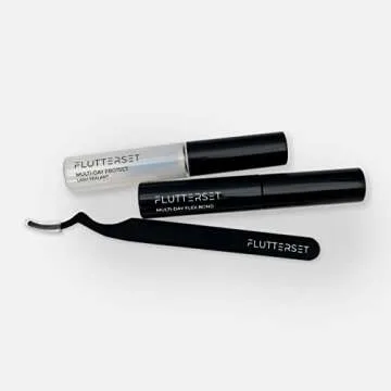 Flutterset DIY Eyelash Extensions Kit - 24 Cluster Lashes