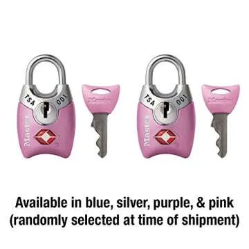 Master Lock 4689T TSA Approved Lock Set, 2 Pack