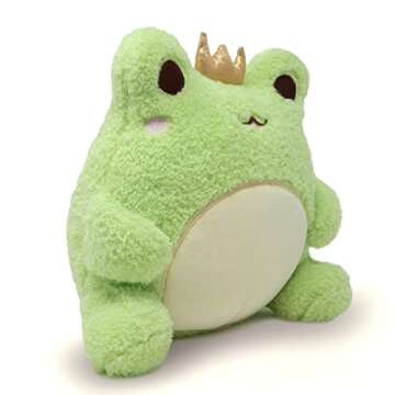Cuddle Barn PlushGoals - Wawa The Prince Super Soft Cute Kawaii Froggie Collectible Stuffed Animal P...