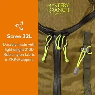 Mystery Ranch Scree 32 Backpack - Technical Daypack, Lizard, L/XL