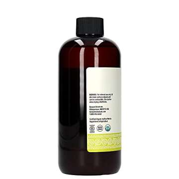 Banyan Botanicals Refined Sesame Oil - USDA Organic, 16 oz - Unscented Traditional Ayurvedic Oil for Massage