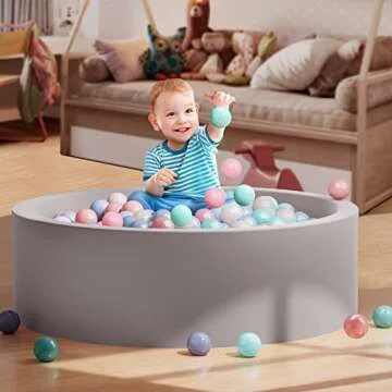 SUPFOO Foam Ball Pit for Toddlers - Safe Play Zone
