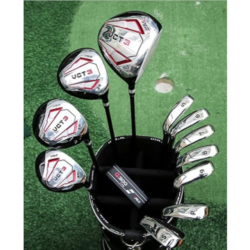 Men's 13-Piece Golf Club Set Titanium Driver & Bag