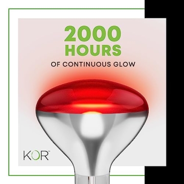 250W R40 Infrared Heat Lamp Bulbs 2-Pack