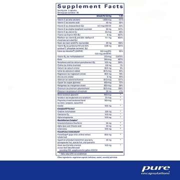 Pure Encapsulations Athletic Nutrients | Multivitamin/Mineral Complex for Exercise Performance and T...