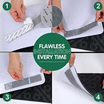 Ledgebay Rug Gripper Pads Pack of 9 for Area Rugs