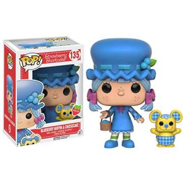 Funko POP Animation: Strawberry Shortcake - Blueberry Muffin & Cheesecake Action Figure