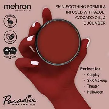 Mehron Makeup Paradise Makeup AQ Pro Size | Stage & Screen, Face & Body Painting, Special FX, Beauty...