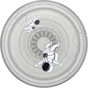 PopSockets Plant-Based Phone Grip with Expanding Kickstand, Eco-Friendly - Space Walk