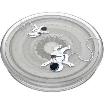 PopSockets Plant-Based Phone Grip with Expanding Kickstand, Eco-Friendly - Space Walk