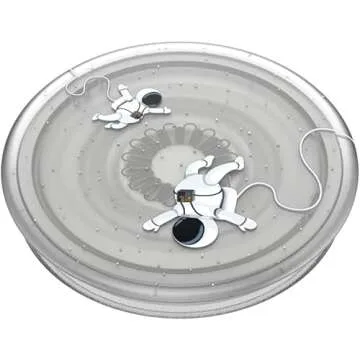 PopSockets Plant-Based Phone Grip with Expanding Kickstand, Eco-Friendly - Space Walk