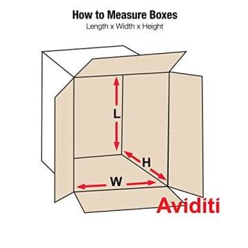 Aviditi Corrugated Box 14" for Shipping and Packing