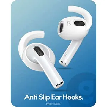 Gcioii Ear Hooks for AirPods 3 – Comfort & Secure Fit