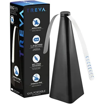 Treva Bug Fan - Fly Deterrent with Holographic Blades