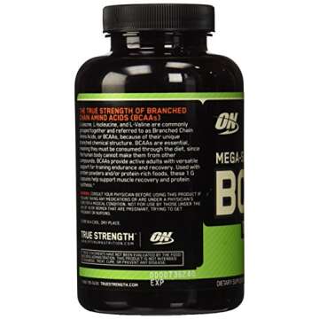 Optimum Nutrition BCAA 1000 Caps- 200 ct