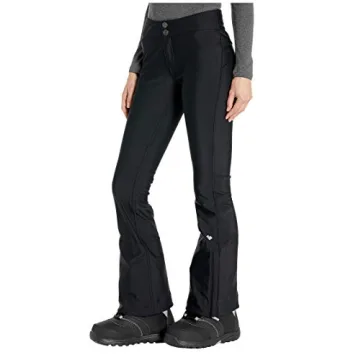 Obermeyer The Bond Pants Black 6 R Fleece-Lined Ski Pants