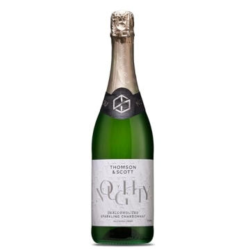 Thomson & Scott Noughty, Alcohol Free, Organic Sparkling Chardonnay, Non Alcoholic Sparkling White W...