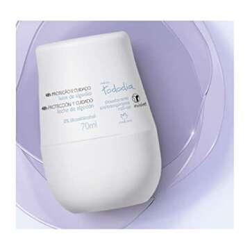 Natura - Linha Todo Dia (Leite de Algodao) - Desodorante Antitranspirante Feminino Roll-On 70 Ml - (Natura - Every Day (Cotton Milk) Collection - Roll-On Antiperspirant Deodorant For Women 2.36 Fl Oz)