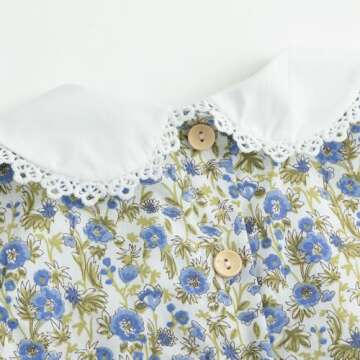 Curipeer Toddler Floral Dress for Summer Events