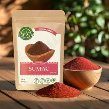 Eat Well Premium Sumac Spice Powder 16 oz Bulk Size